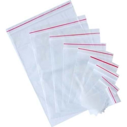 KİLİTLİ NAYLON TORBA 26X35 CM 200 ADET 1 KUTU