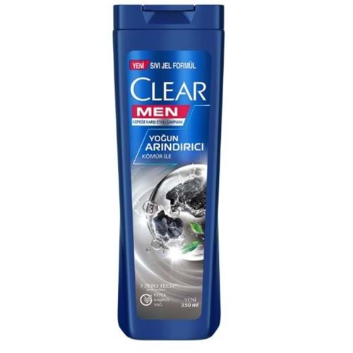 Clear Men Şampuan 350ml Yoğun Arındırıcı