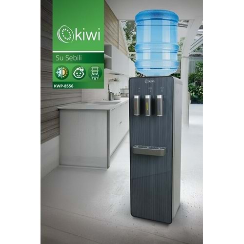 KİWİ KWP8553 SU SEBİLİ - ANTRASİT