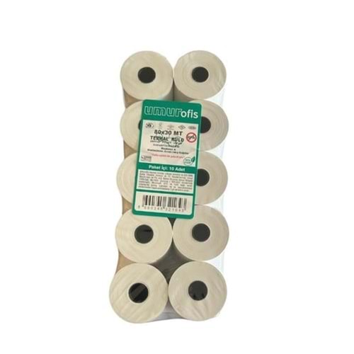 UMUR TERMAL RULO POŞETLİ 80X30 MT 10 lu