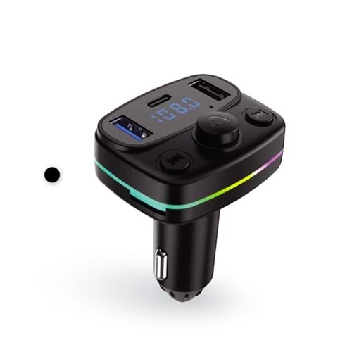 Acl Araç Transmıtter Modülatör Bluetooth MP3 Çalar Ve Şarj Cihazı AFT-10