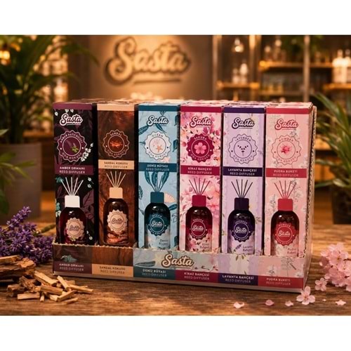 SASTA BAMBU ORTAM KOKUSU LAVANTA BAHÇESİ 100 ML