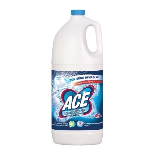 ACE ÇAMAŞIR SUYU EKSTRA HİJYEN 4 LT