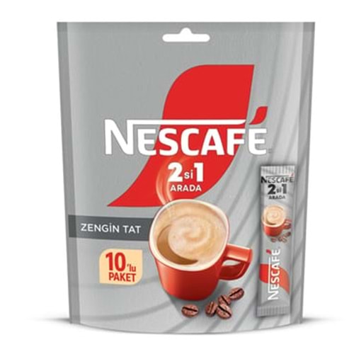 Nescafe 2 si 1 arada Ekonomik Paket 1O lu