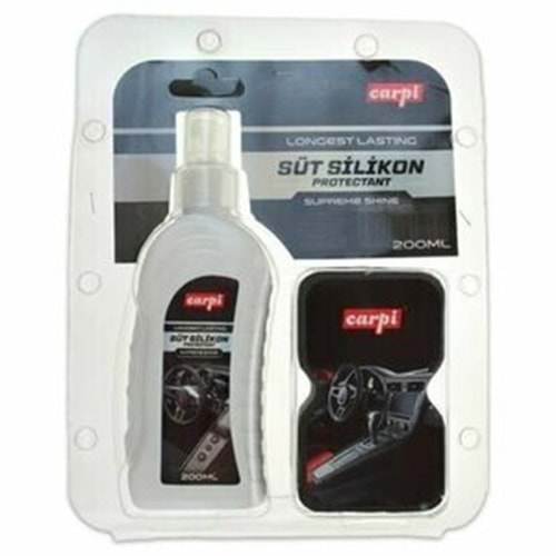 Carpi Süt Silikon Parlatıcı Süngerli Set 200 ml BR 091 20 20 0203
