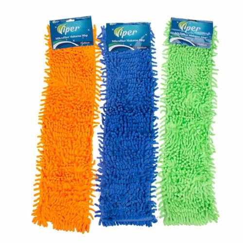 Viper Makarna Mop Mikrofiber 60cm Mix 2343