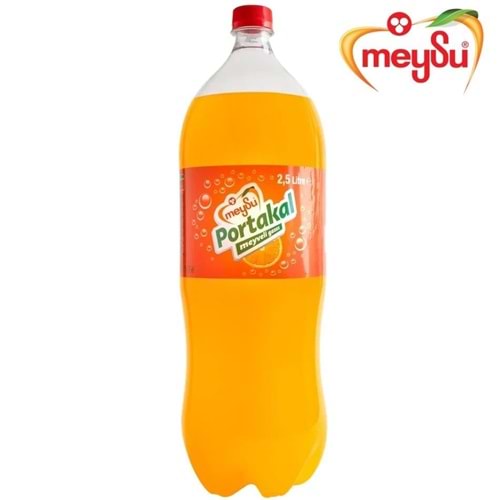 MEYSU PORTAKALLI GAZLI SARI KOLA 2,5 LT