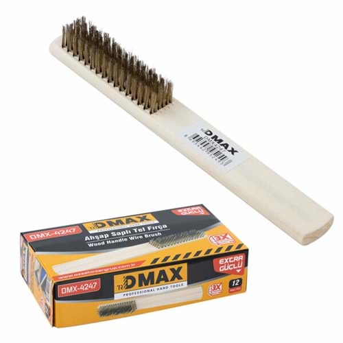 Dmax Tel Fırça Ahşap Saplı 8 İnc DMX4247 2493