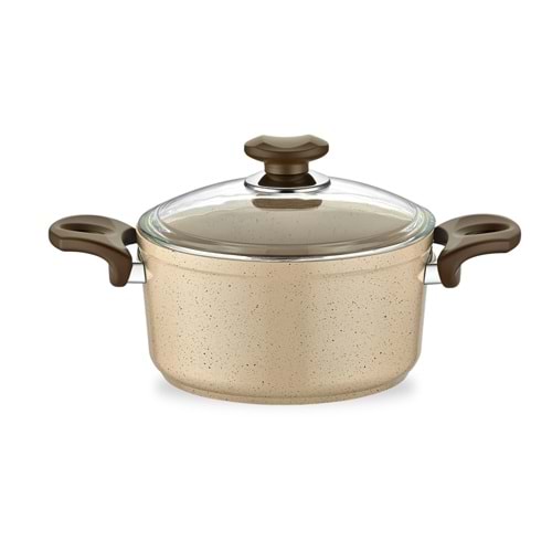 GÜLSAN SAFRAN 22 CM GRANİT DERİN TENCERE
