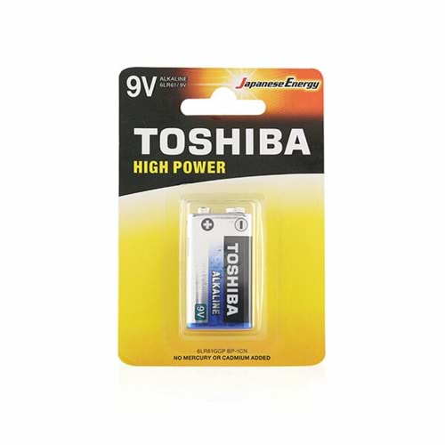 Toshiba Pil Yassı 9V 6LR1GCP