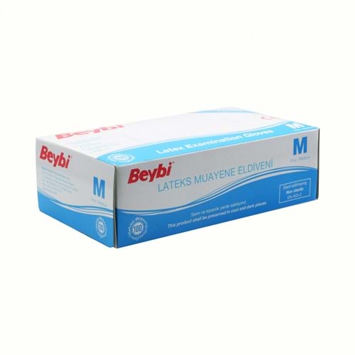 BEYBİ LATEKS PUDRALI MUAYENE ELDİVENİ MEDİUM 100 LÜ