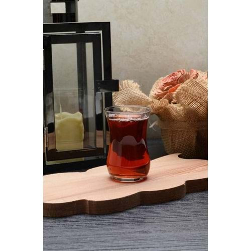 PAŞABAHÇE 42011 KANDİLLİ 6 LI SADE ÇAY BARDAK 90 CC