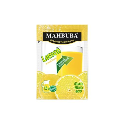 MAHBUBA LİMON AROMALI TOZ İÇEÇEK 9 GR