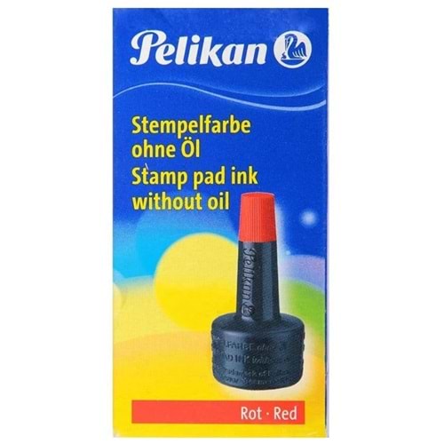 Pelikan Stanpa Mürekkebi Kırmızı 28ml