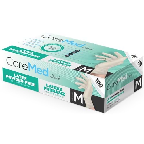 COREMED LATEKS PUDRASIZ MUAYENE ELDİVENİ M BEDEN