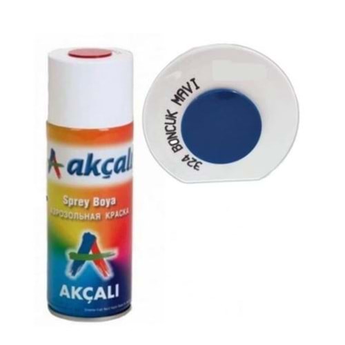 AKÇALI SPREY BOYA 324 BONCUK MAVİ