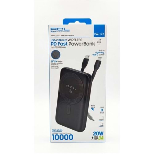 ACL PW-147 10.000 MAH POWERBANK
