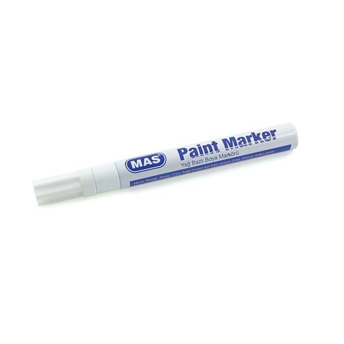 Mas Paint Marker Demirbaş Kalemi Beyaz 6448 4808 beyaz kalem