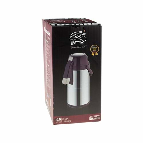 Cooker Termos Çelik 4.5Lt Çift Katlı CKR2009 4817