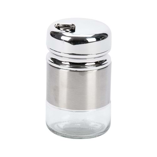 Yakut Tuzluk Cam Plastik Kapak Metal Kaplamalı 13573 0627
