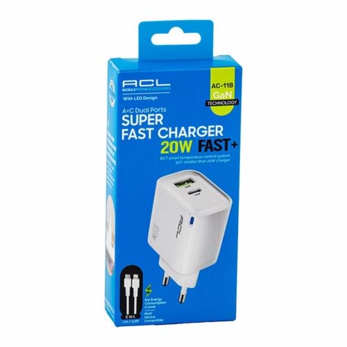 Acl Şarj Aleti Ev Lightning AC-118 3547