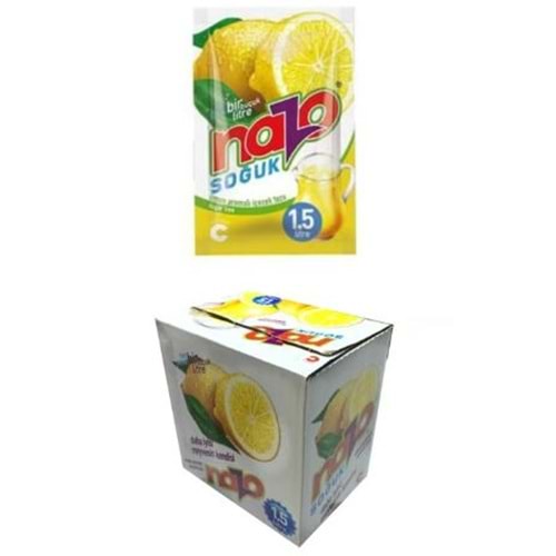 NAZO LİMON AROMALI TOZ İÇECEK 24 LÜ