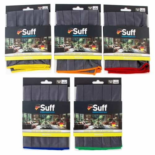 Suff Cam ve Yüzey Bezi Mikrofiber Nergis (Narzisse) 40x40 A14-4040-400X 5453 5460