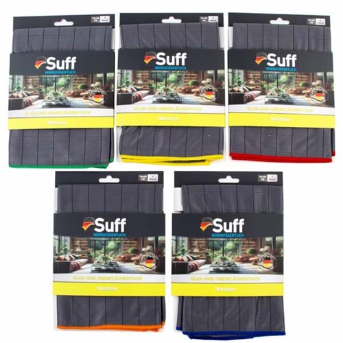 Suff Cam ve Yüzey Bezi Mikrofiber Nergis (Narzisse) 50x70 A14-7050-400X 5484 5491