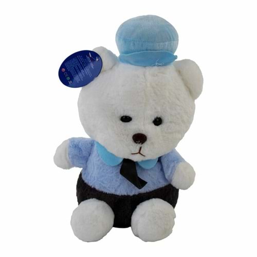 Akkuzu Peluş Ayı Şapkalı HS-14564 5641