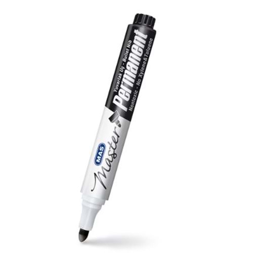 Mas Permanent Marker Kalem Yuvarlak Uç Siyah