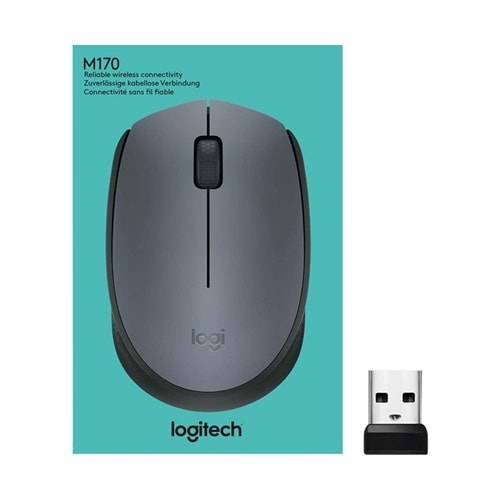LOGİTECH M170 NANO MOUSE KABLOSUZ SİYAH 4642