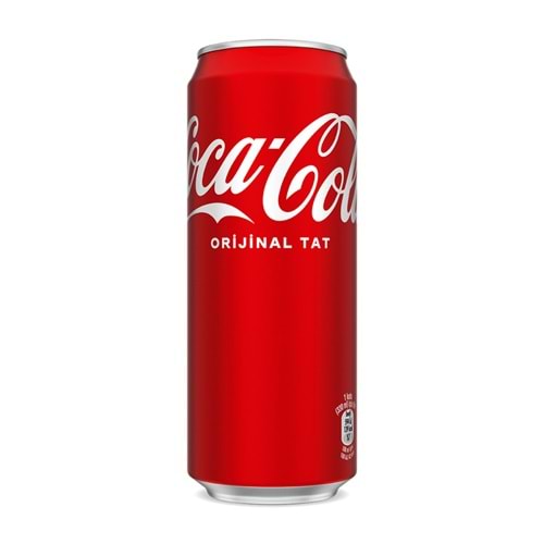 COCA COLA TENEKE 330 ML 1 ADET