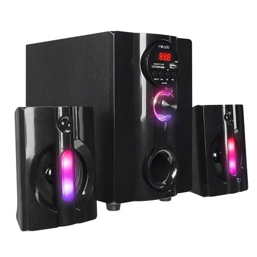 MİKADO MD-95BT 2+1 20W MULTİMEDYA FM/BT/SD/USB HOPARLÖR