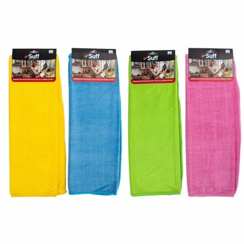 Suff Yüzey Temizlik Bezi Mikrofiber Nilüfer Kartelalı 70x50 B04-7050-300 1967 4312