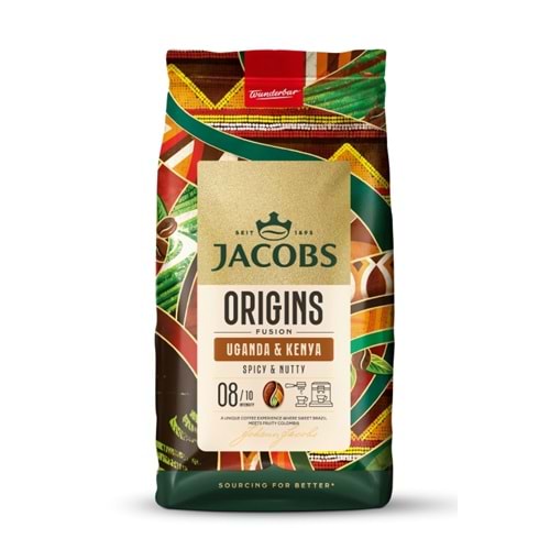 JACOBS ORİGİNS UGANDA-KENYA KAHVE 1 KG