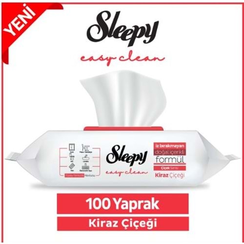 SLEEPY YÜZEY TEMİZLEME MENDİLİ 100 LÜ