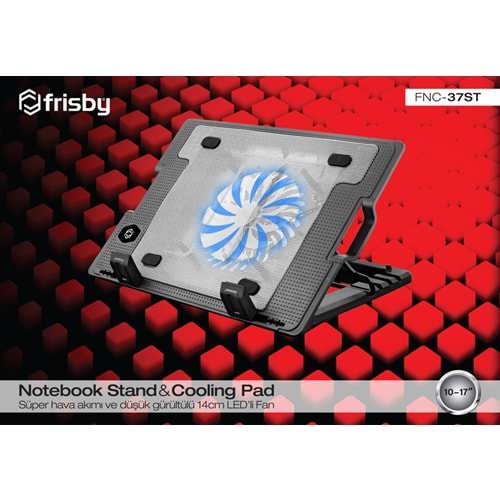 FRİSBY STANDLI NOTEBOOK 1 FANLI SOĞUTUCU FNC-37ST LAPTOP ALTLIĞI