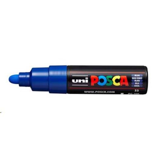 Uni Posca 4.5-5.5 Su Bazlı Boyama Markörü Mavi PC-7M Mavi 8326 6824