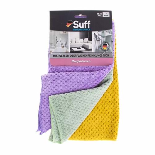 Suff Mikrofiber Bez Müge 3lü Fırsat A31-3232-250A3LZ 4265 4272 4234