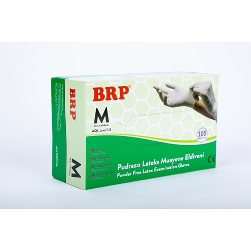 BRP PUDRASIZ LATEKS MUAYENE ELDİVENİ 100 LÜ M BEDEN