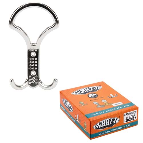 Sebat-İş Askı Portmanto Nikel 7743 2413