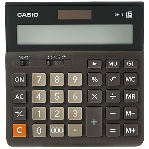 Casio Hesap Makinesi 16 Dijit Dh-16-BK 1820
