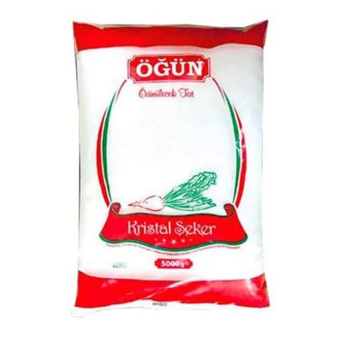 ÖĞÜN KRİSTAL TOZ ŞEKER 5 KG