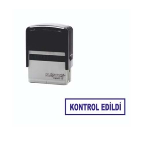 KONTROL EDİLDİ YAZILI KAŞE