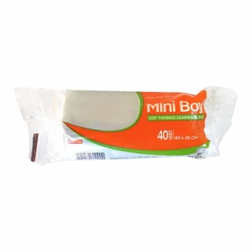 WASTE MİNİ BOY ÇÖP POŞETİ 40X47