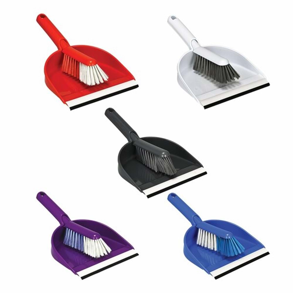 Plastart Faraş Süpürgeli Hanımeli Renkli TE355 0764