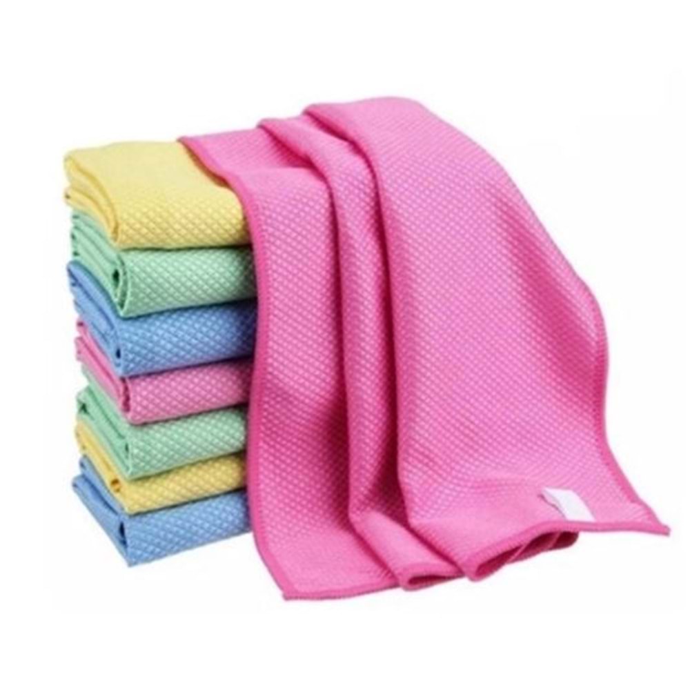 Viomax Mikrofiber Cam Bezi 50X70cm Baklava Desenli Tm-709