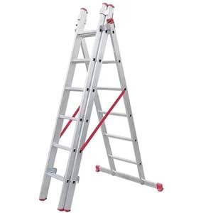 A TİPİ SÜRGÜLÜ 2X3 6 TOPLAM 7 METRE MERDİVEN
