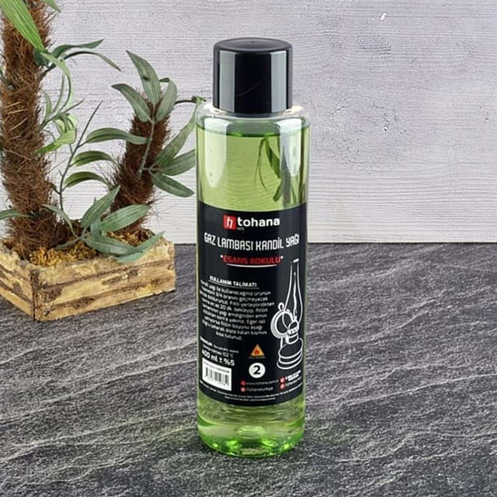 Tohana 99025 Gaz Lambası Kandil Yağı Esans Kokulu
