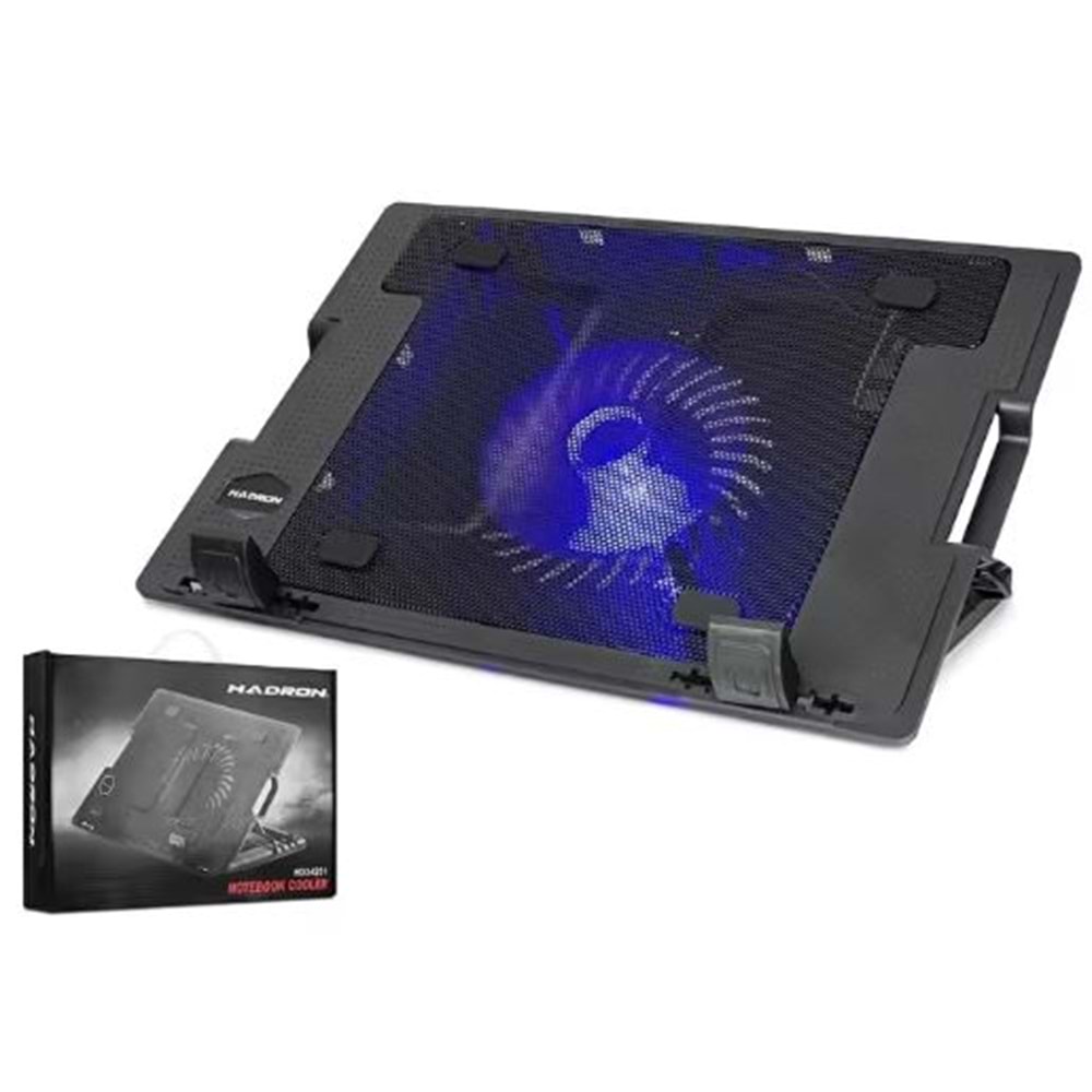 Hadron Hdx4251 fanlı laptop altlığı Soğutucu Ledli